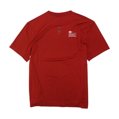 Red Solid Active T-Shirt
