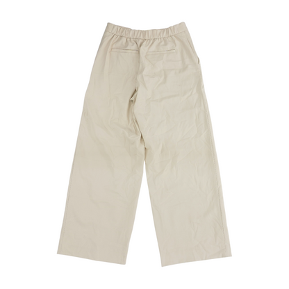Beige Wide Leg Pants