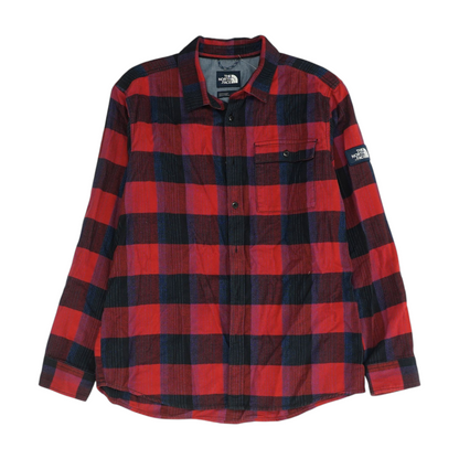 The North Face Multi Plaid Flannel Button Down – Image 1