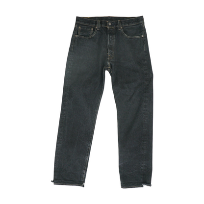 501 Black Straight Jeans