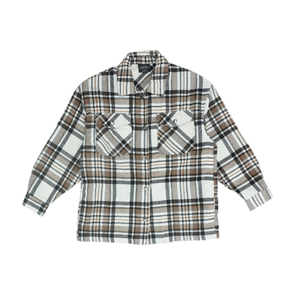 White Plaid Jacket