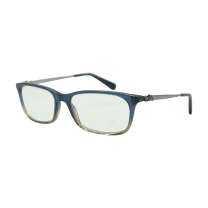 Navy Denim Taupe Glitter Gradient Rectangle Prescription Eyewear