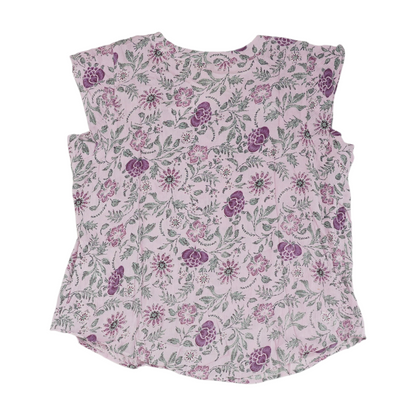 Lavender Plus Floral Blouse