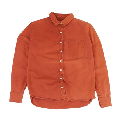 Red Button Down