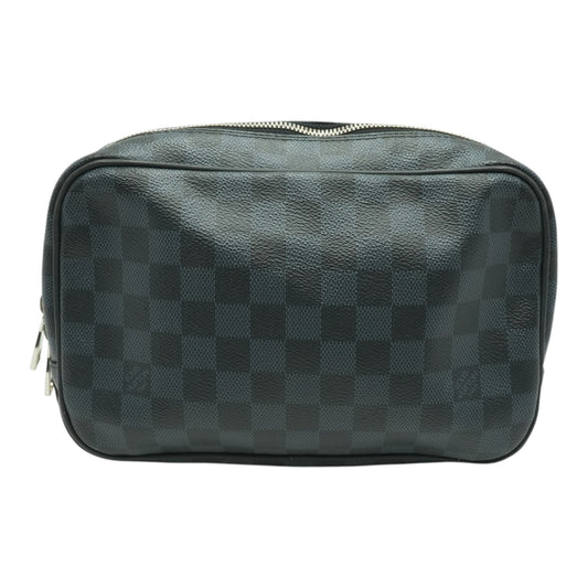 Damier Cobalt Toilet Pouch