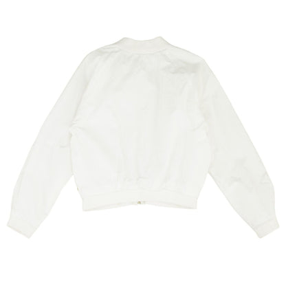 White Solid Lightweight Jacket
