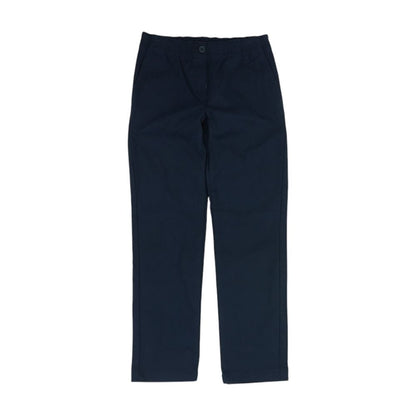 Navy Solid Chino Pants