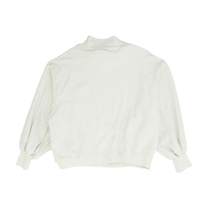 Gray Solid Sweatshirt Pullover