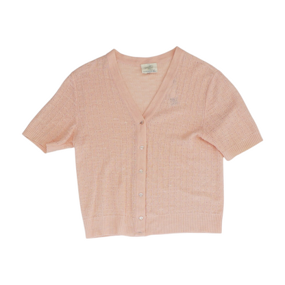 Vintage Pink Cardigan Sweater