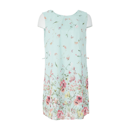 Green Floral Midi Dress