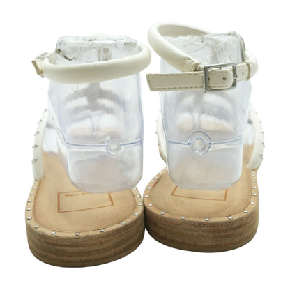 White Flat Sandals
