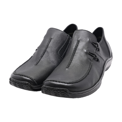Black Slip-On Flats