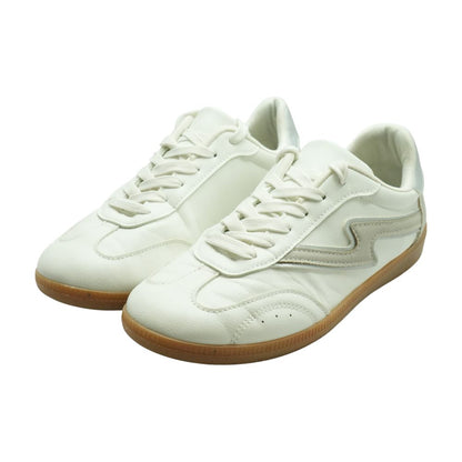 White Low Top Athletic Shoes