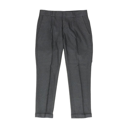 Navy Graphic Dress Pants