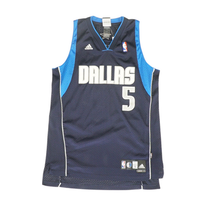 Men's Navy Dallas Mavericks Sleeveless Jersey