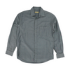 Gray Striped Long Sleeve Button Down