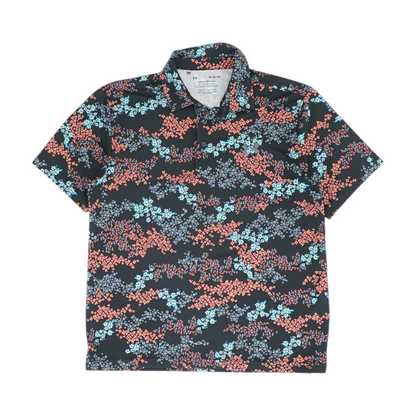 Multi Floral Short Sleeve Polo
