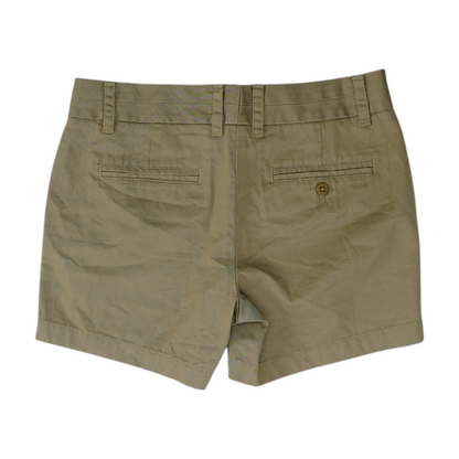 Khaki Solid Chino Shorts