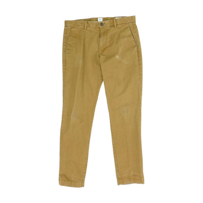 Khaki Solid Chino Pants