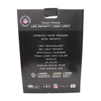 LED Infinity Logo Light - San Francisco 49ers