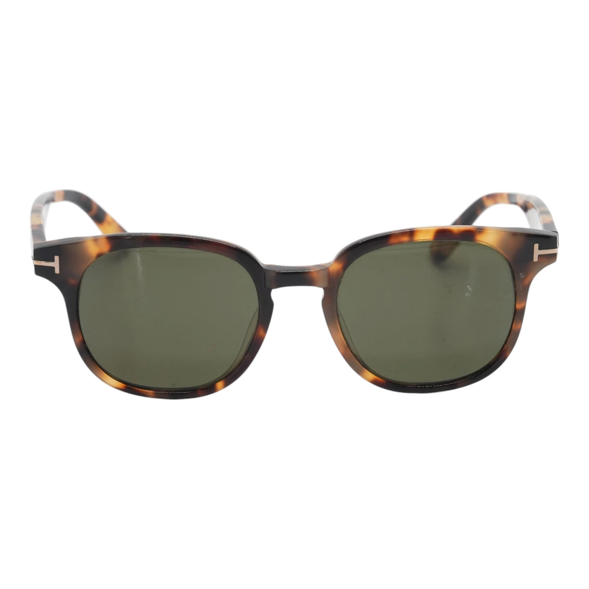 Tortoise Frank Round Sunglasses