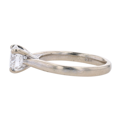 1 ct 14K White Gold Lab Grown Diamond Engagement Ring