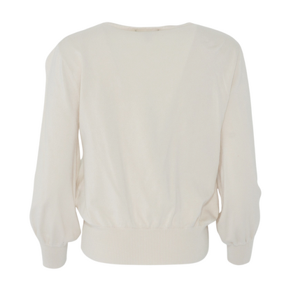 Beige Pullover Sweater