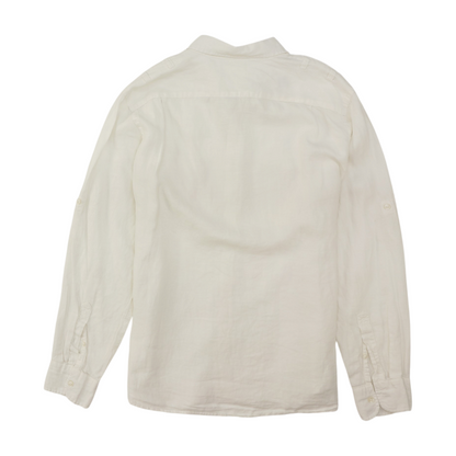 J.Crew Ivory Solid Long Sleeve Button Down – Image 2