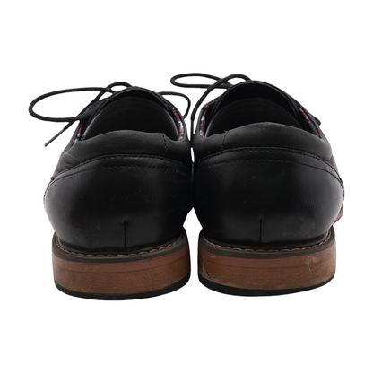 Black Lace-Up Dress Shoes