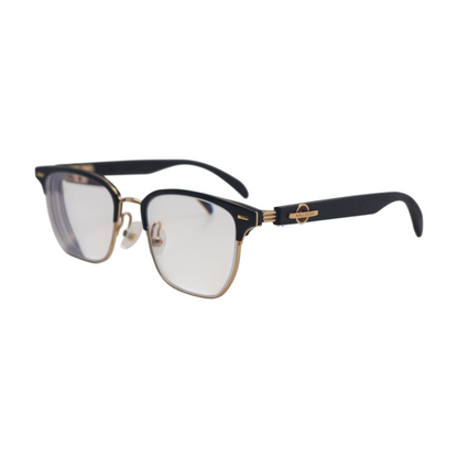 Black Browline Prescription Eyewear