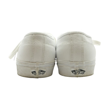 Old Skol White Leather Low Top Athletic Shoes