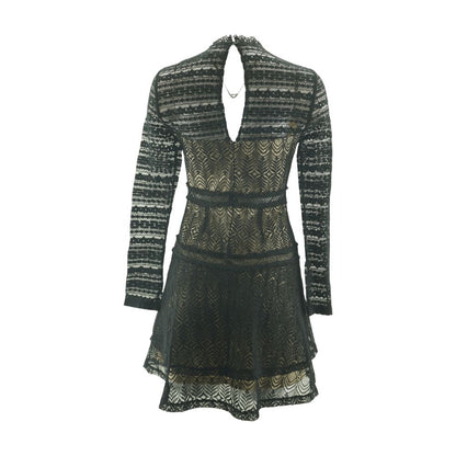 Black Formal Mini Dress