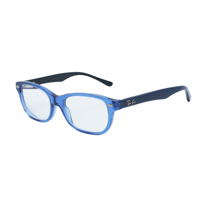 Blue RB 1555 Oval Prescription Eyewear