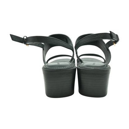 Black Heeled Sandals