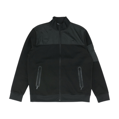 Black Solid Active Jacket