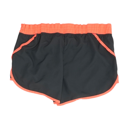 Black Solid Active Shorts