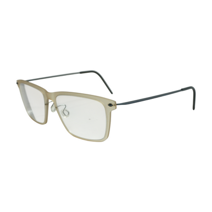 Tan Rectangle Prescription Eyewear