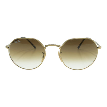 Gold JACK Round Sunglasses