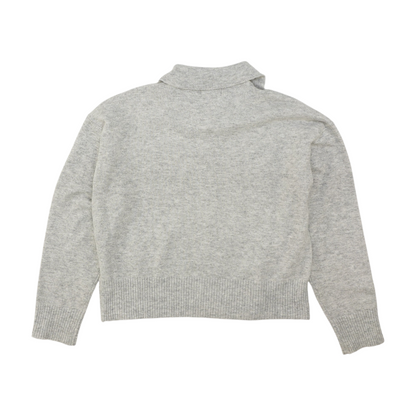 Gray 1/4 Zip Sweater