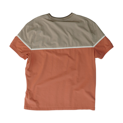 Pink Color Block T-Shirt