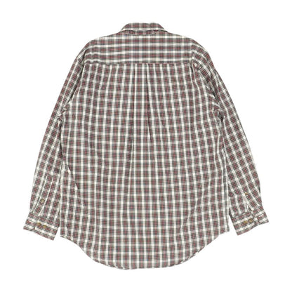 Vintage Multi Plaid Long Sleeve Button Down
