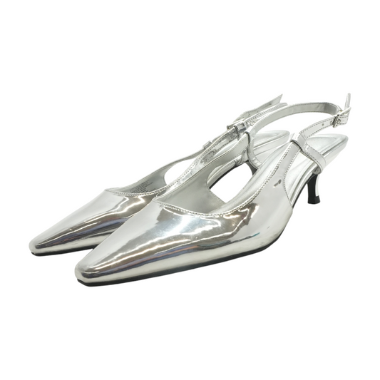 Silver Pump Heels