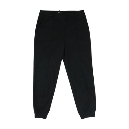 Black Solid Dress Pants