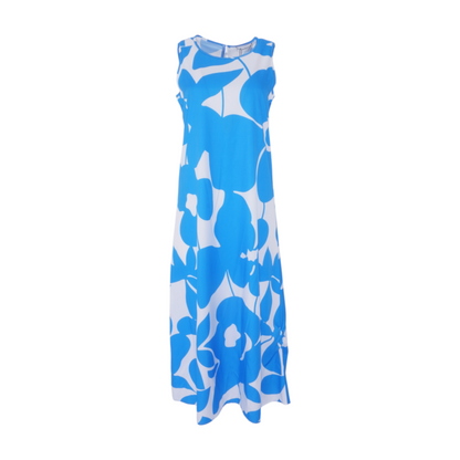 Blue Empress Midi Dress