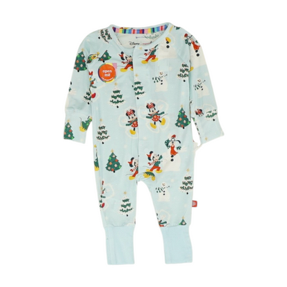 Blue Graphic One-Piece