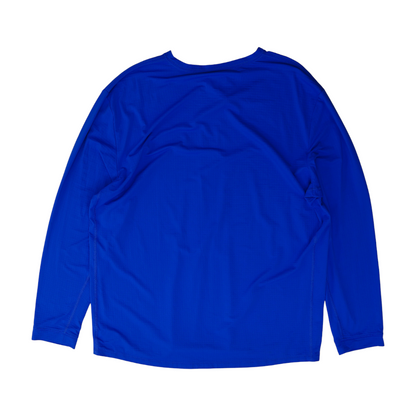 Blue Solid Active T-Shirt