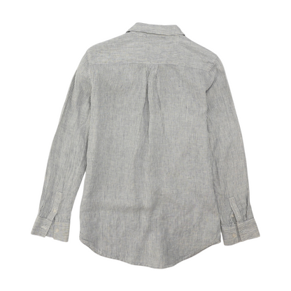 White Striped Button Down