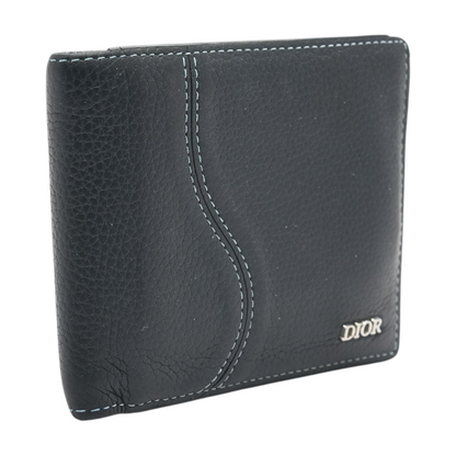 Saddle Bifold Wallet in Black