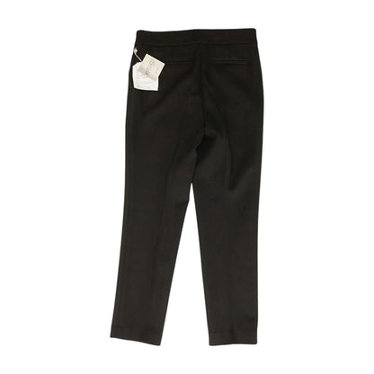 Black Solid Pants