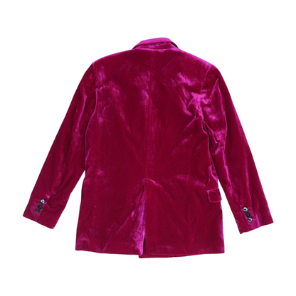 Pink Solid Blazer
